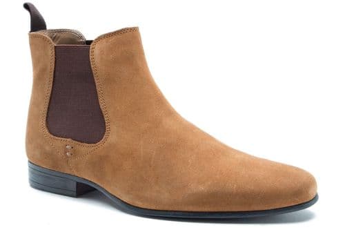 Red Tape Stanway Suede Tan Ankle Boots